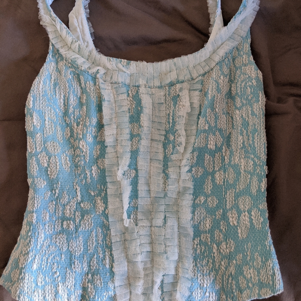 Parameter unique corset fit sleeveless blouse 4